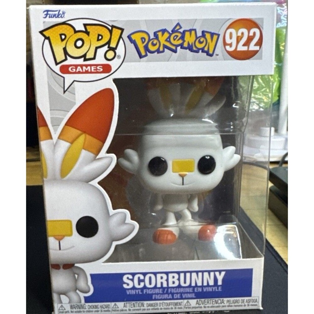 FUNKO POP! GAMES: Pokemon - Scorbunny [New Toy] Vinyl Figure